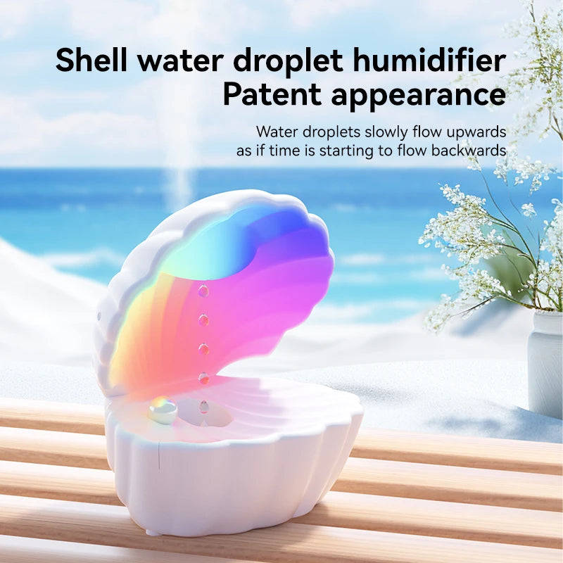 Universal Portable Bluetooth Speaker Anti-Gravity Air Humidifier Atmosphere RGB Night Light Heavy Bass Bedroom Music Player