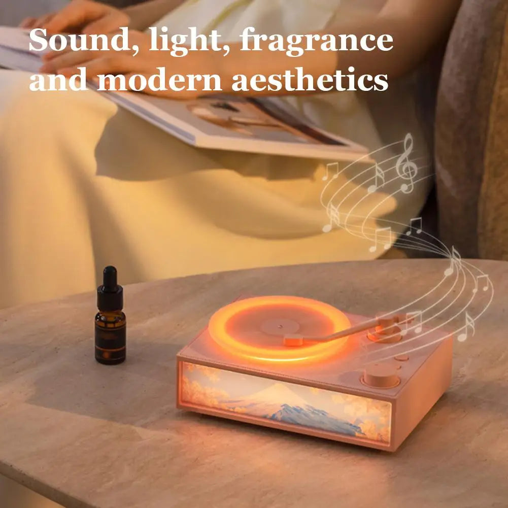 Aromatherapy Bluetooth Speaker Bedside Lamp Card Insertion Gift Bluetooth Speaker Portable Bluetooth Speaker